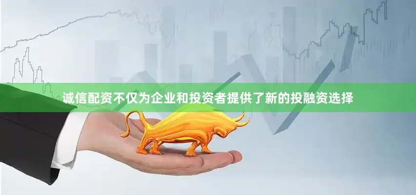 诚信配资不仅为企业和投资者提供了新的投融资选择